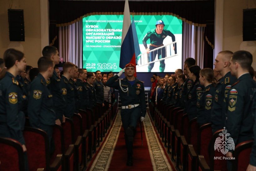 Сборная Академии принимает участие в всероссийских соревнованиях МЧС России «Кубок образовательных организаций высшего образования МЧС России» по пожарно-спасательному спорту